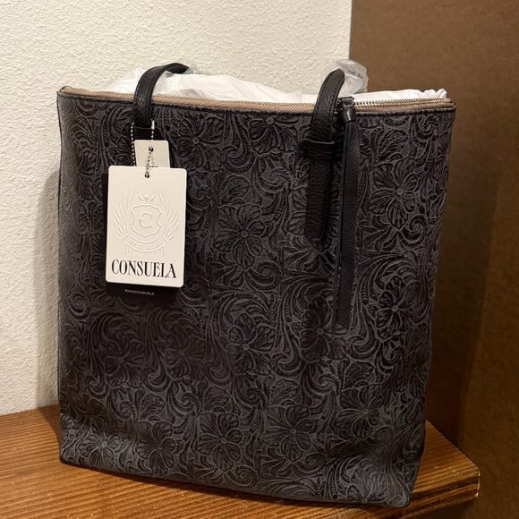 Steely Market Tote
